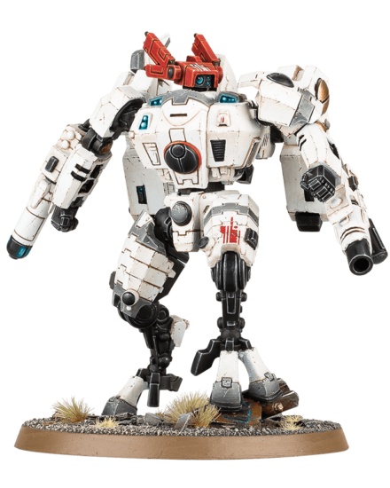 Commander in XV85 Enforcer Battlesuit Image